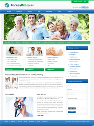 Web Design par pb pour Fluid Drive Media | Design : #1307670