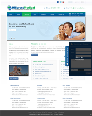 Web Design par pb pour Fluid Drive Media | Design : #1307673