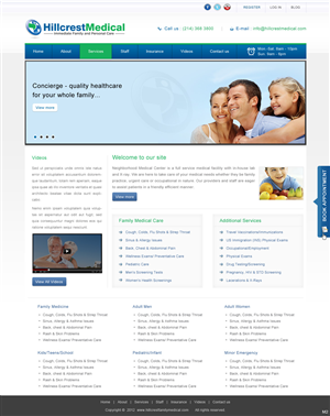 Web Design par pb pour Fluid Drive Media | Design : #1307674