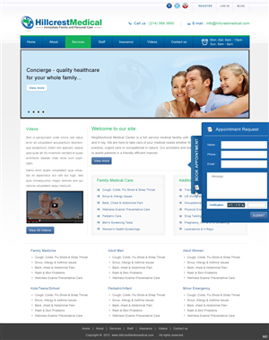 Web Design par pb pour Fluid Drive Media | Design : #1307675