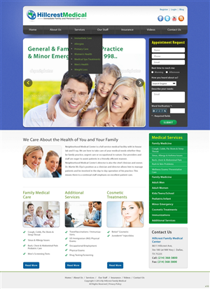Web Design par pb pour Fluid Drive Media | Design : #1308975