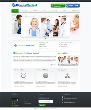 Hillcrest Web Design Project | Web-Design von Sbss