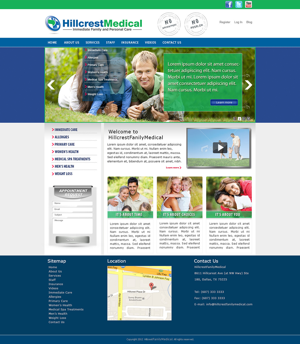 Web Design by Tanvir for Fluid Drive Media | Design #1304159