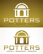 Logo Design by FireSide Design for Potters Hotel & Brewery | Design: #5178