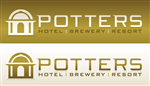 Logo Design by FireSide Design for Potters Hotel & Brewery | Design: #5180