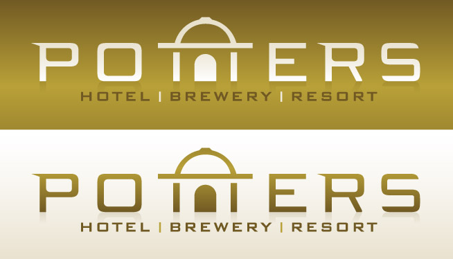 Logo Design by FireSide Design for Potters Hotel & Brewery | Design #5182