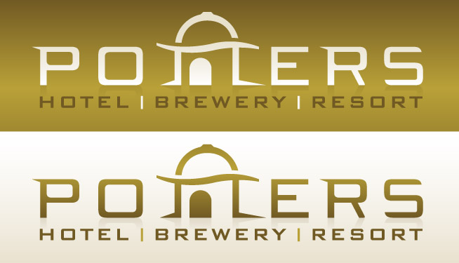 Logo Design by FireSide Design for Potters Hotel & Brewery | Design #5183