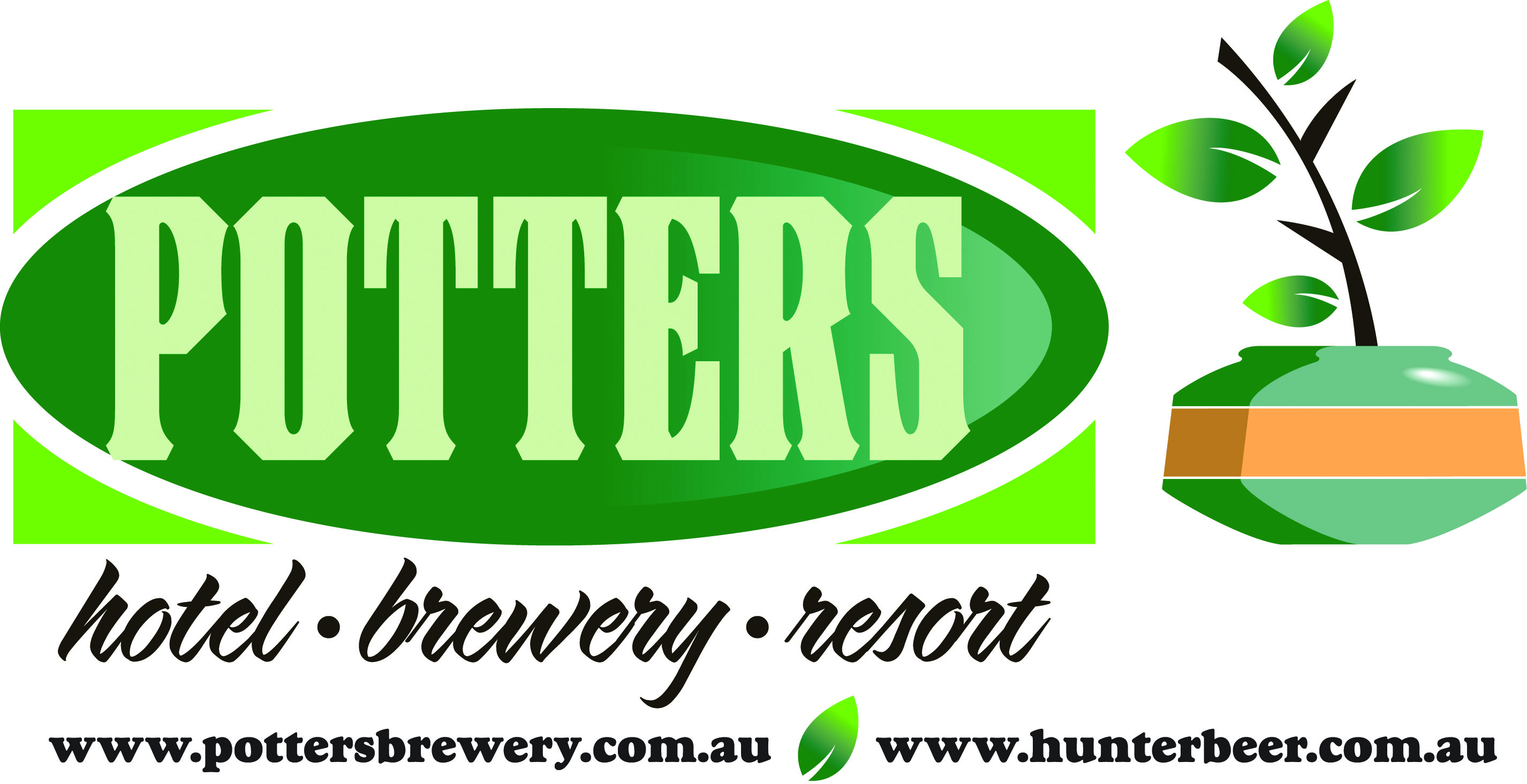 Logo Design by Acceptable Graphics for Potters Hotel & Brewery | Design #5264