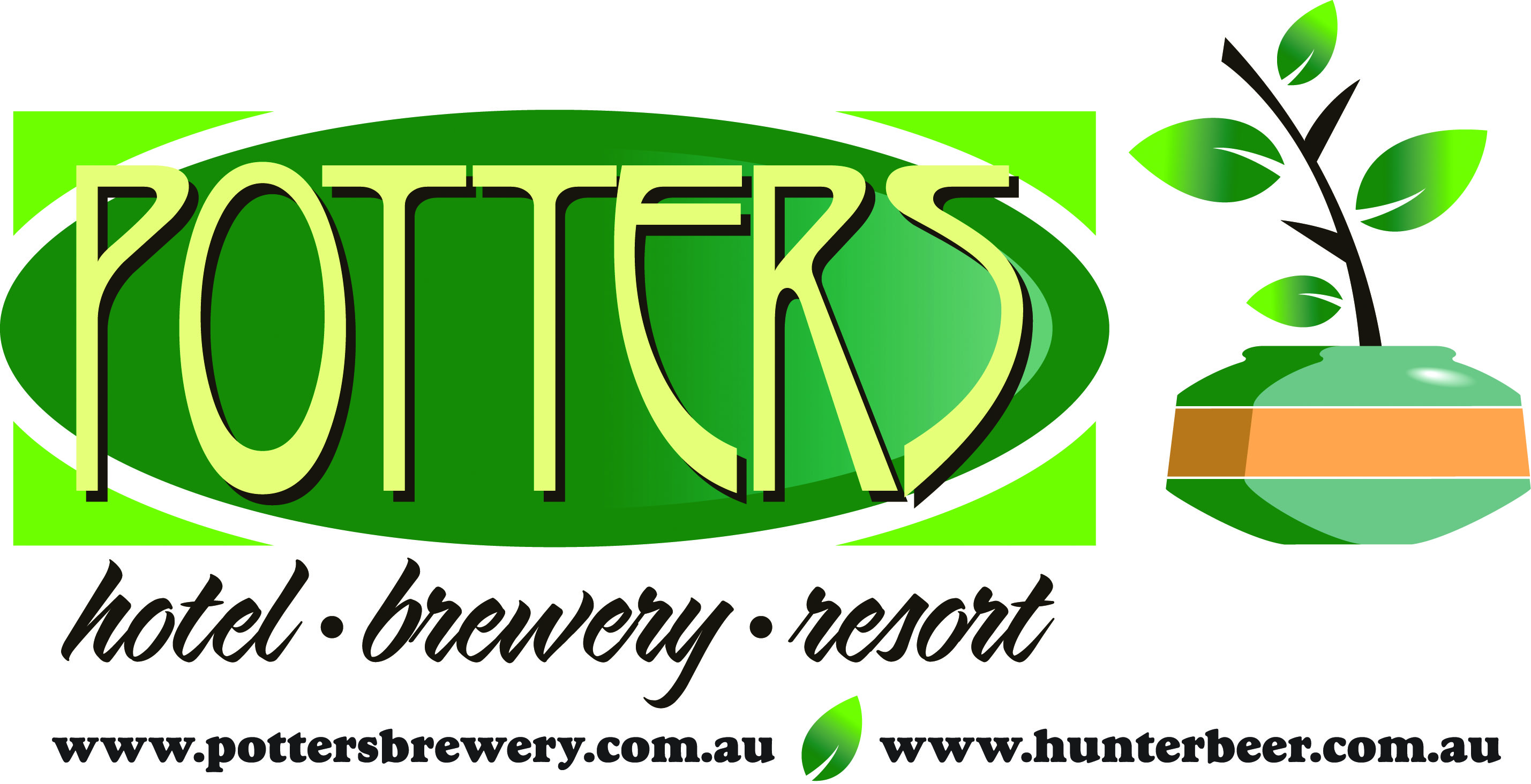 Logo Design by Acceptable Graphics for Potters Hotel & Brewery | Design #5265