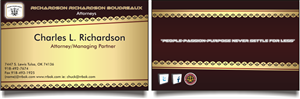 Business Card Design by NR7 for this project | Design #4608575