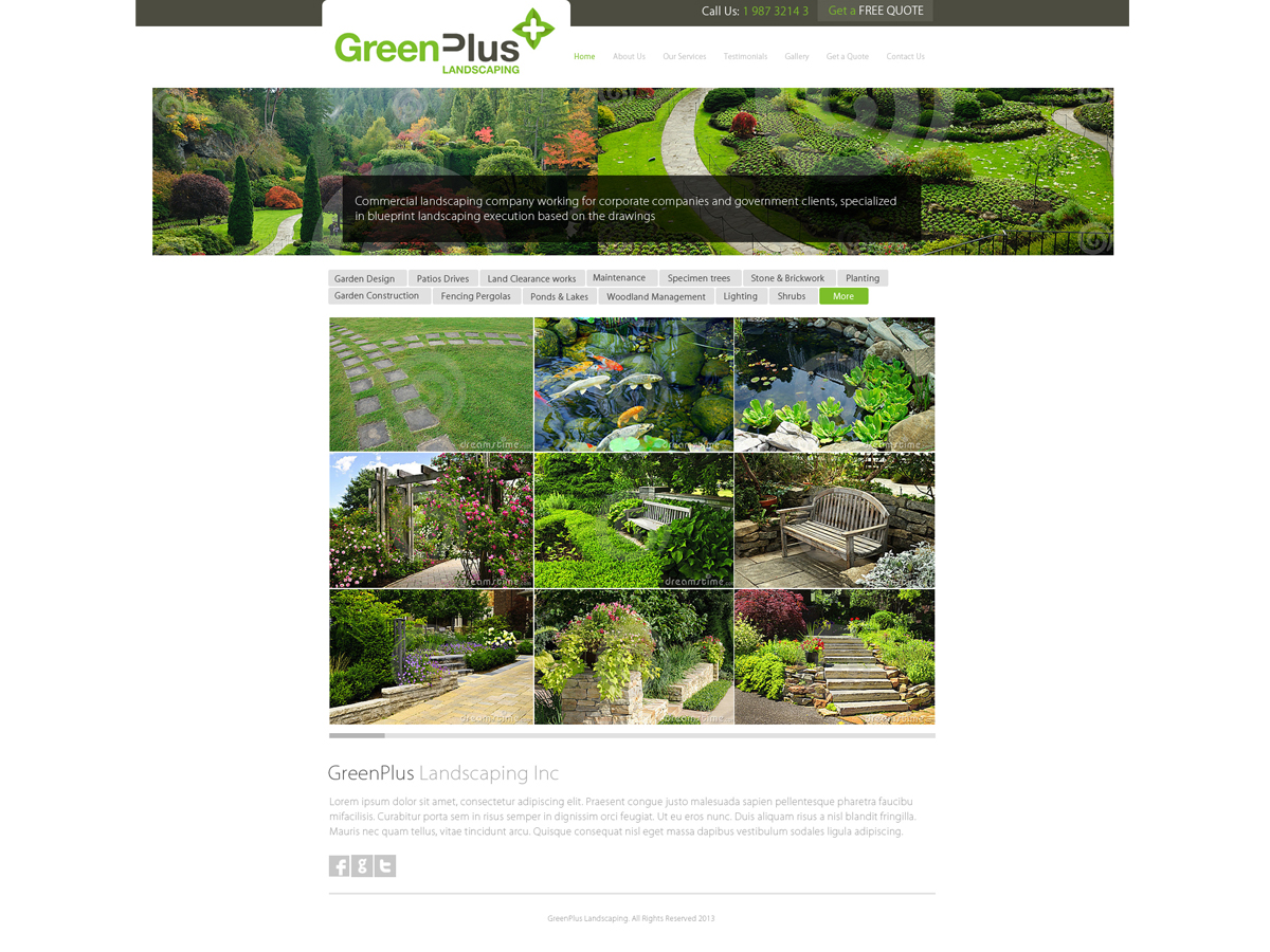 Diseño Web por Skandan para este proyecto | Diseño #1306467