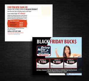 Postcard Design by uk for this project | Design: #4600267
