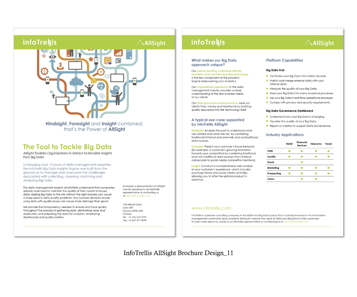 IT Company: Big Data Product Brochure Design | 23 Brochure Designs for ...