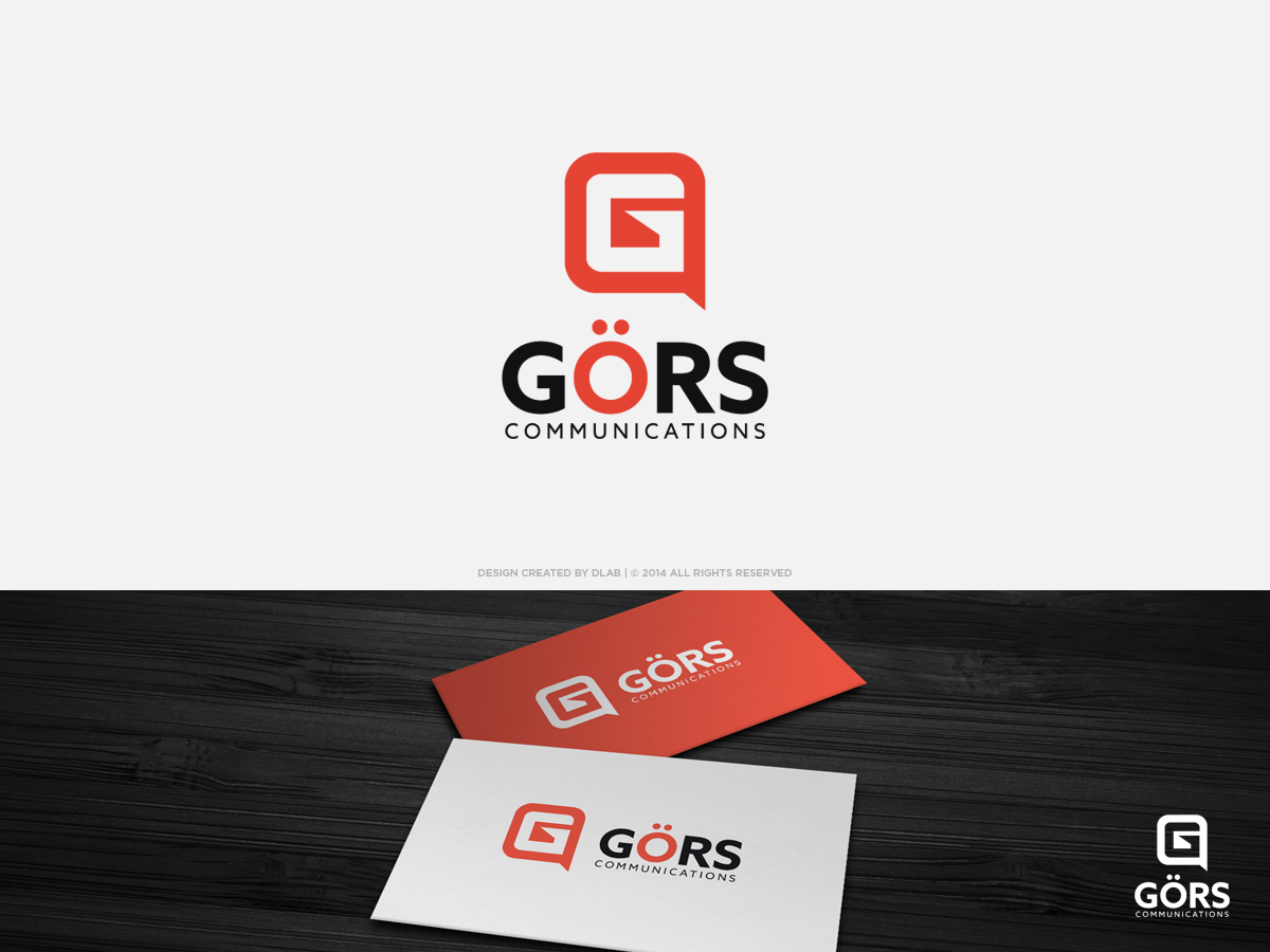 Logo Design by DLab™ for Görs Communications | Design #4754340