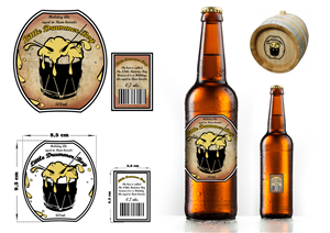 Etikett-Design von Veliko Penchev für HomeBrewing.com | Design #4600798