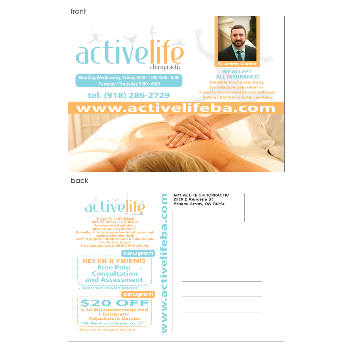 Postcard Design by Maden for this project | Design #4601445