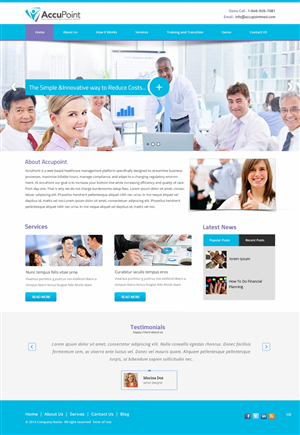 Web Design by pb for this project | Design: #4628022