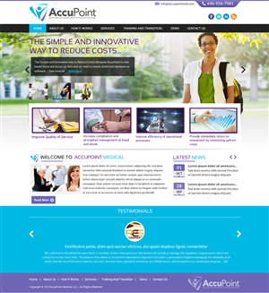 Web Design by Sbss for this project | Design: #4615891