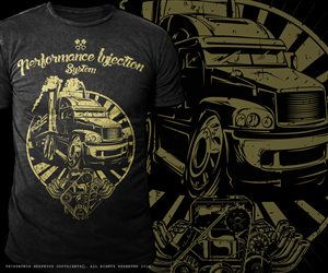 T-Shirt-Design von Aurelio III für Performance Injection Systems | Design: #4625871