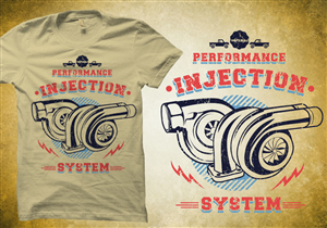 T-Shirt-Design von yookey für Performance Injection Systems | Design: #4647640