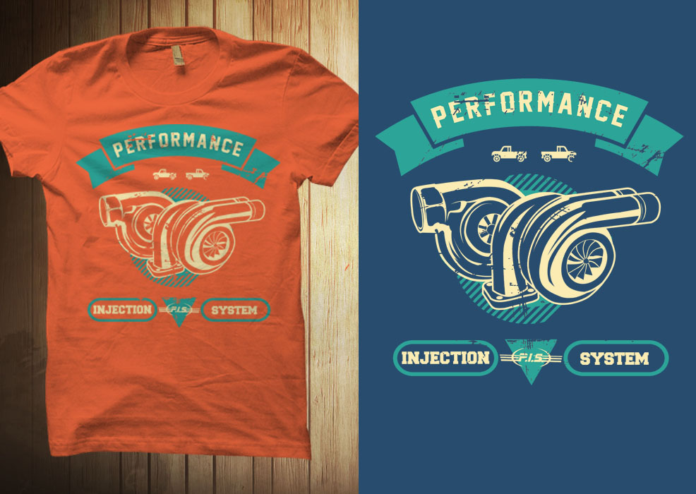 Design de T-shirt par yookey pour Performance Injection Systems | Design #4648436