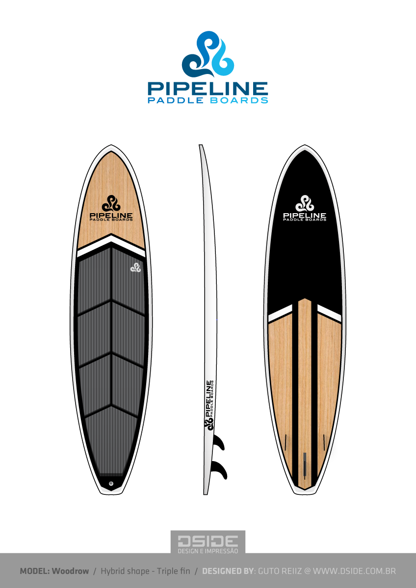 Vektor-Design von reiiz für Pipeline Paddle Boards | Design #1329392