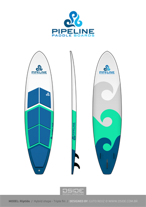 Vector Design by reiiz for Pipeline Paddle Boards | Design: #1330695