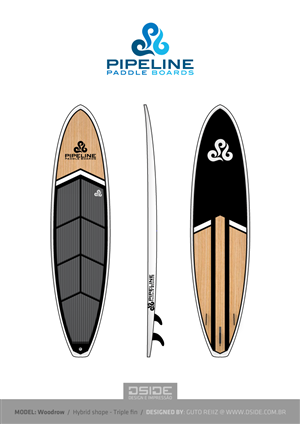 Vector Design by reiiz for Pipeline Paddle Boards | Design: #1332108