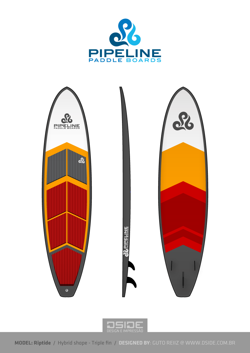 Vector Design by reiiz for Pipeline Paddle Boards | Design #1332113