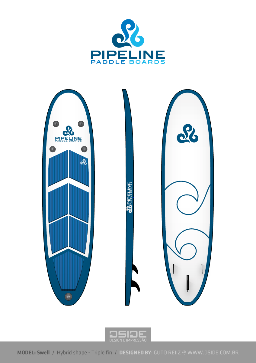 Vektor-Design von reiiz für Pipeline Paddle Boards | Design #1332182
