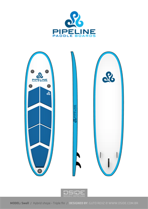 Vector Design by reiiz for Pipeline Paddle Boards | Design: #1332183