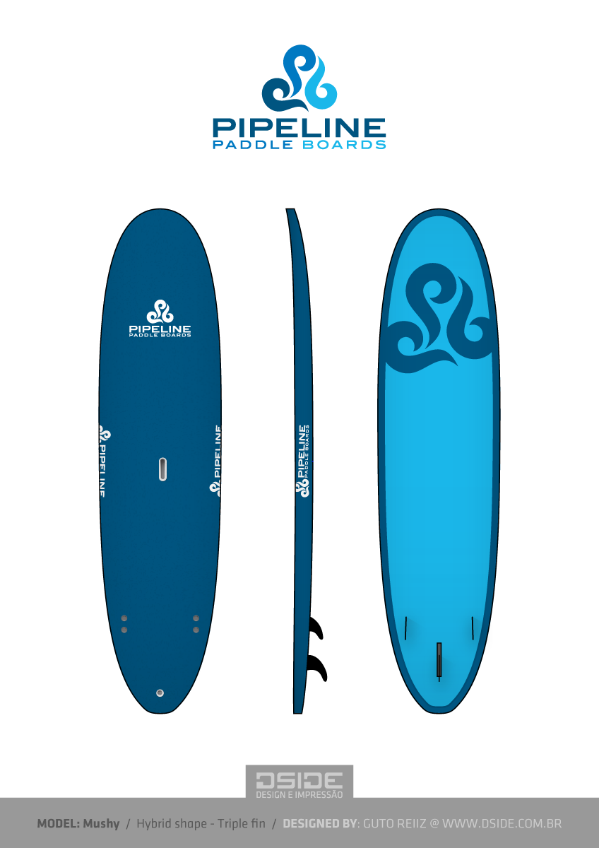 Vector Design by reiiz for Pipeline Paddle Boards | Design #1333284