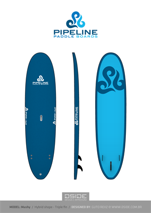 Vector Design by reiiz for Pipeline Paddle Boards | Design: #1333284