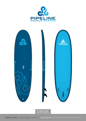 Vector Design by reiiz for Pipeline Paddle Boards | Design: #1333288