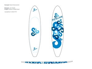 Vector Design by JRod for Pipeline Paddle Boards | Design: #1332721