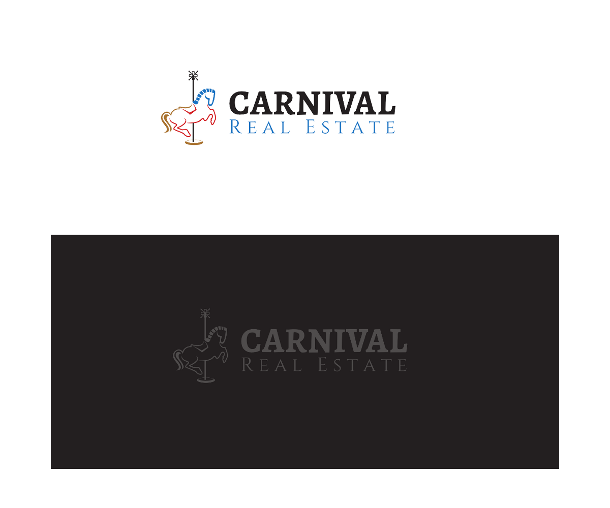 Logo Design by emptyboxgraphics for Carnival Real Estate | Design #4641477