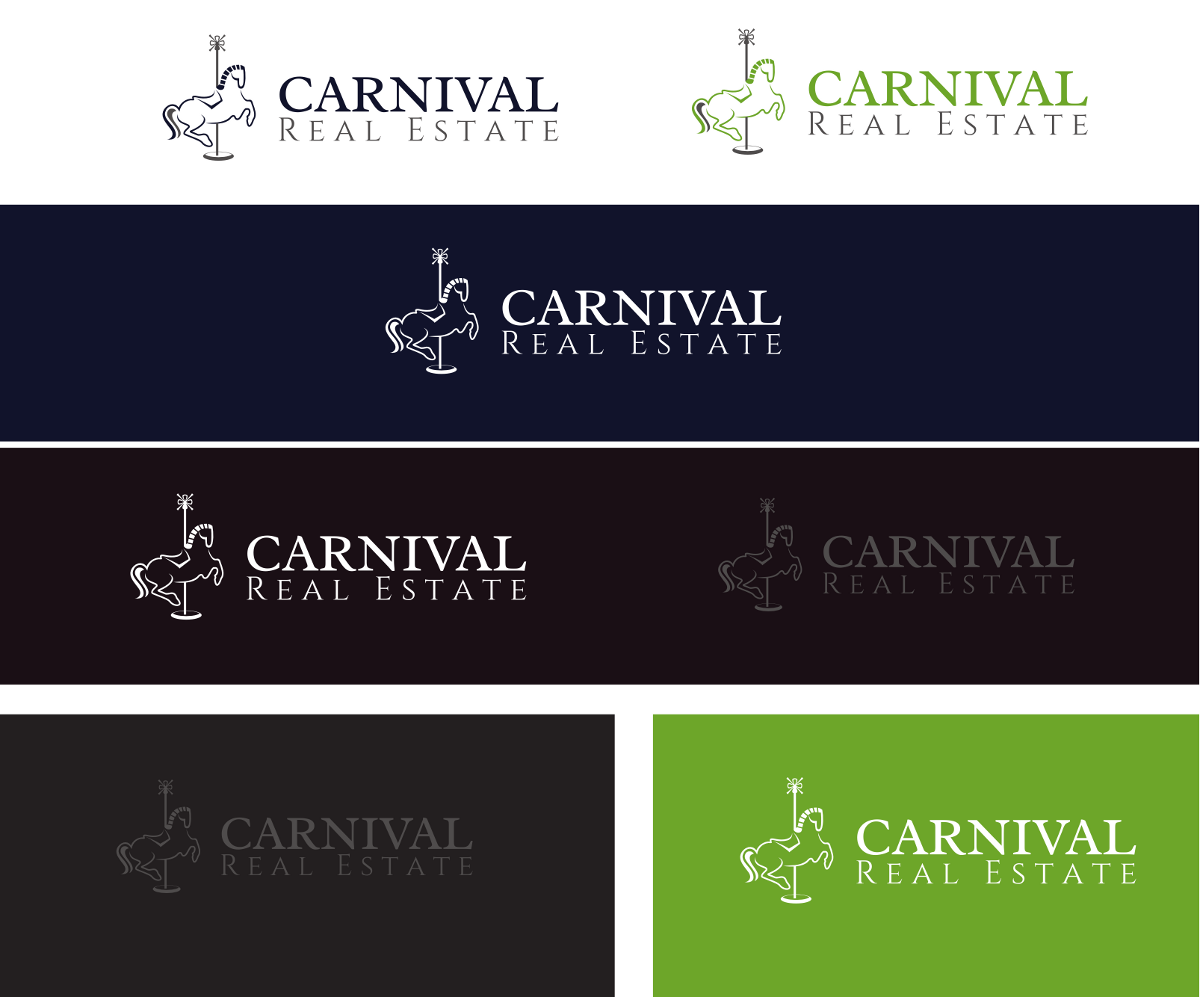 Logo Design by emptyboxgraphics for Carnival Real Estate | Design #4646434