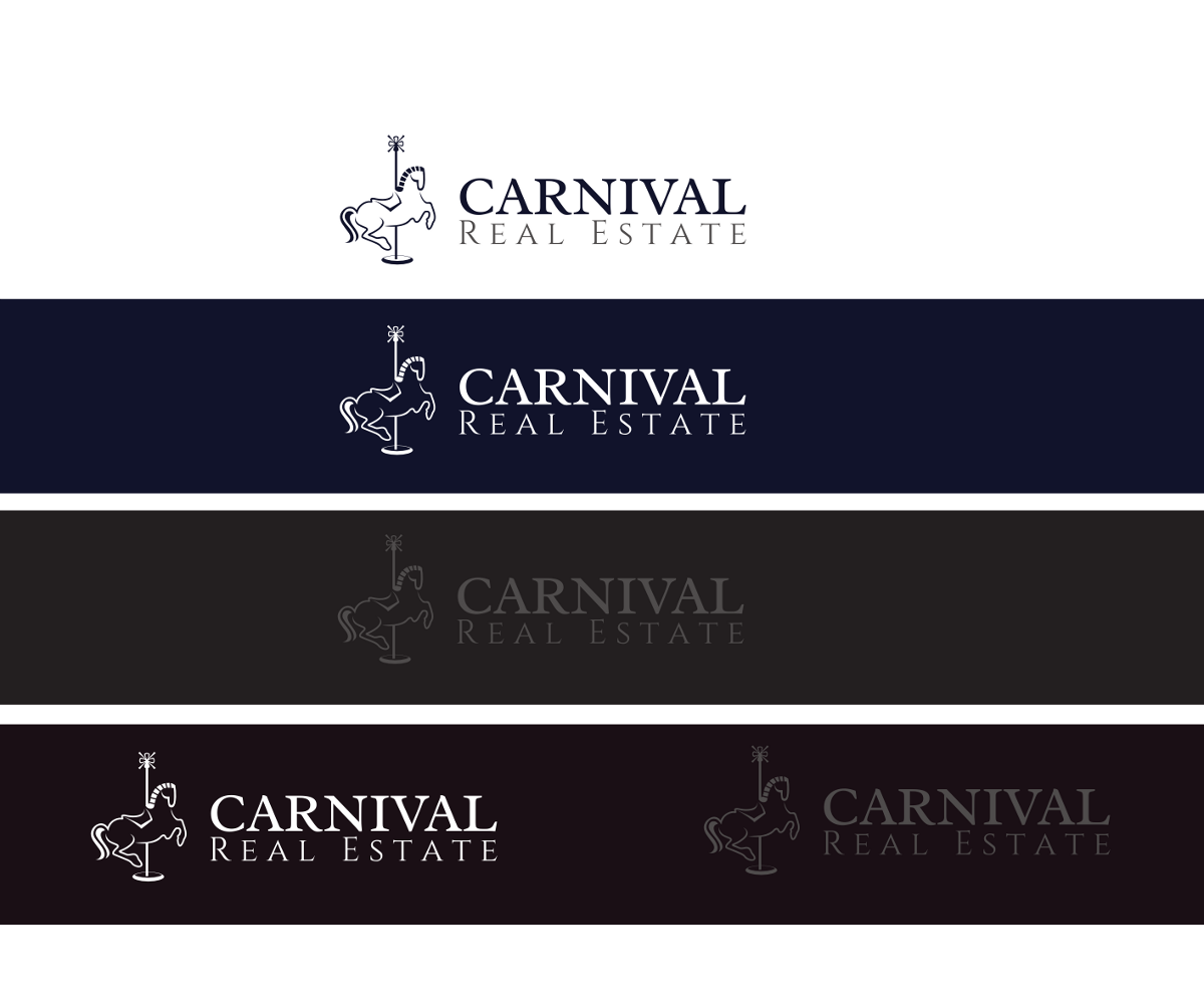 Diseño de Logo por emptyboxgraphics para Carnival Real Estate | Diseño #4654604
