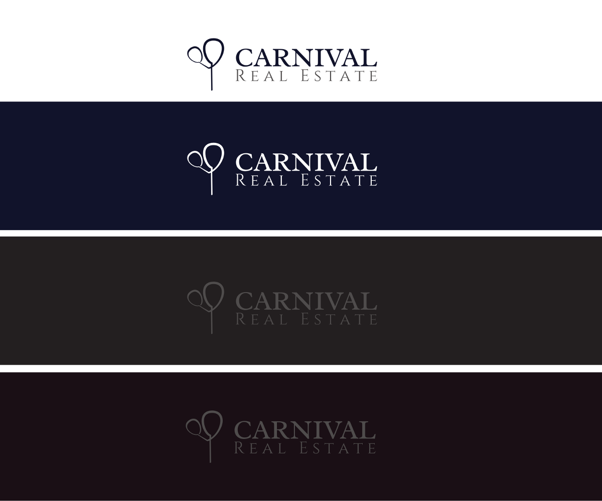 Diseño de Logo por emptyboxgraphics para Carnival Real Estate | Diseño #4666627