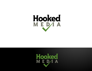 Logo Design by designgreen for Hooked Media | Design: #1345591