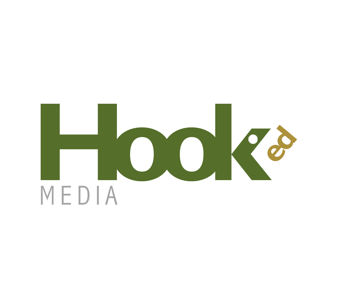 Logo Design by WholeBranding® for Hooked Media | Design #1301813