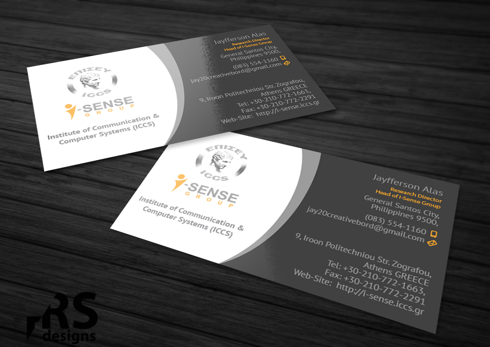 Card Design by RS designs for Konstantinos Zountouridis VAT EL066827398 | Design: #4631846