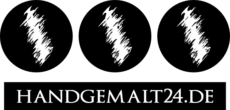 Logo Design by Relativiteit for handgemalt24.de | Design #4613237