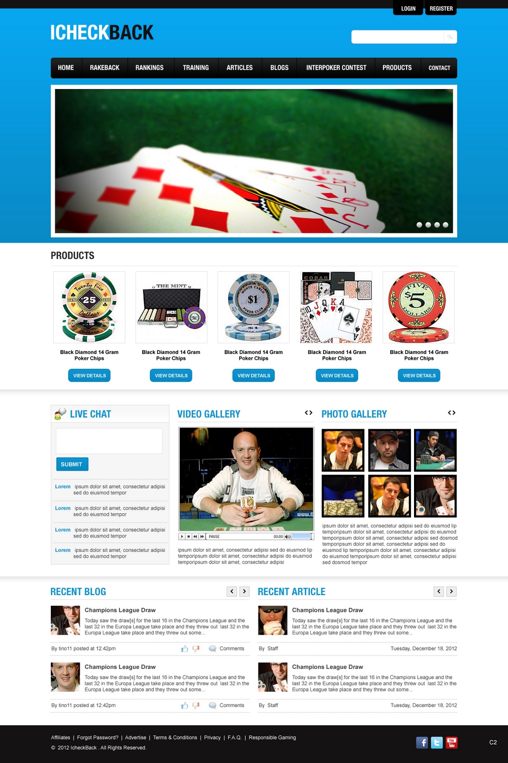 Diseño Wordpress por pb para ICHECKBACK | Diseño #1303961