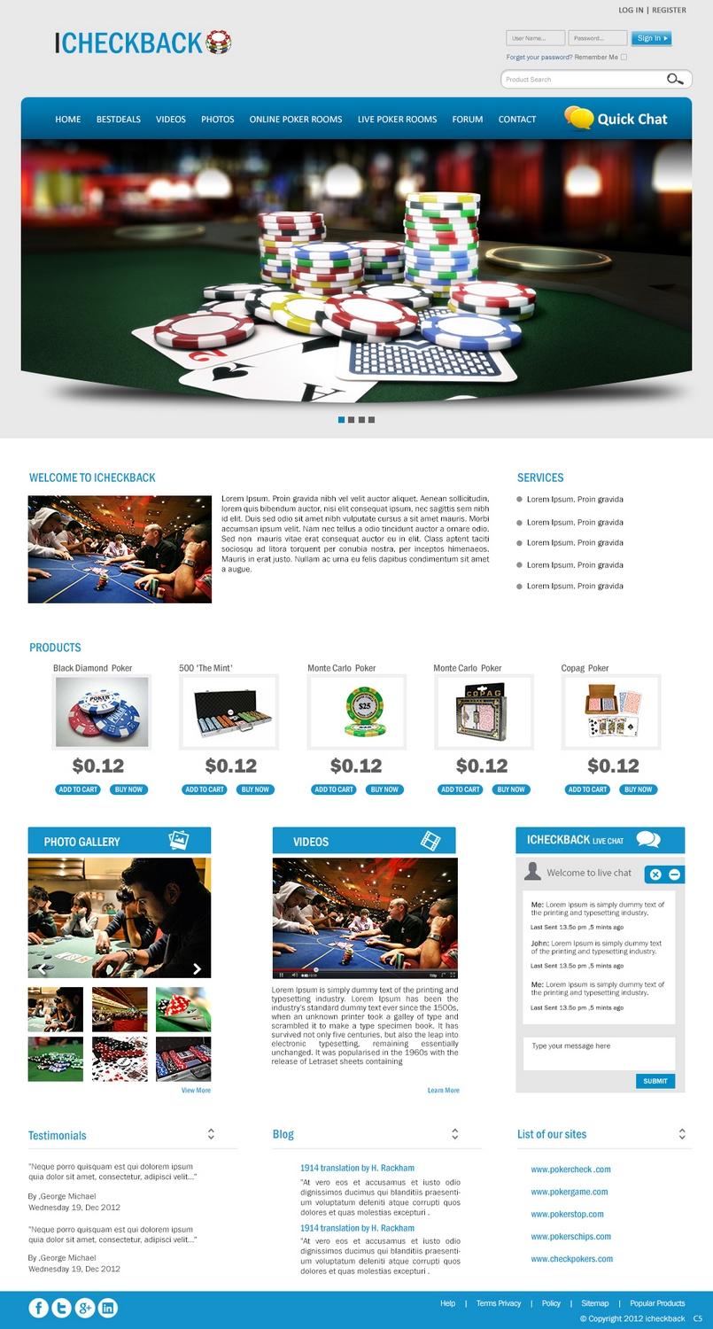 Diseño Wordpress por pb para ICHECKBACK | Diseño #1307678