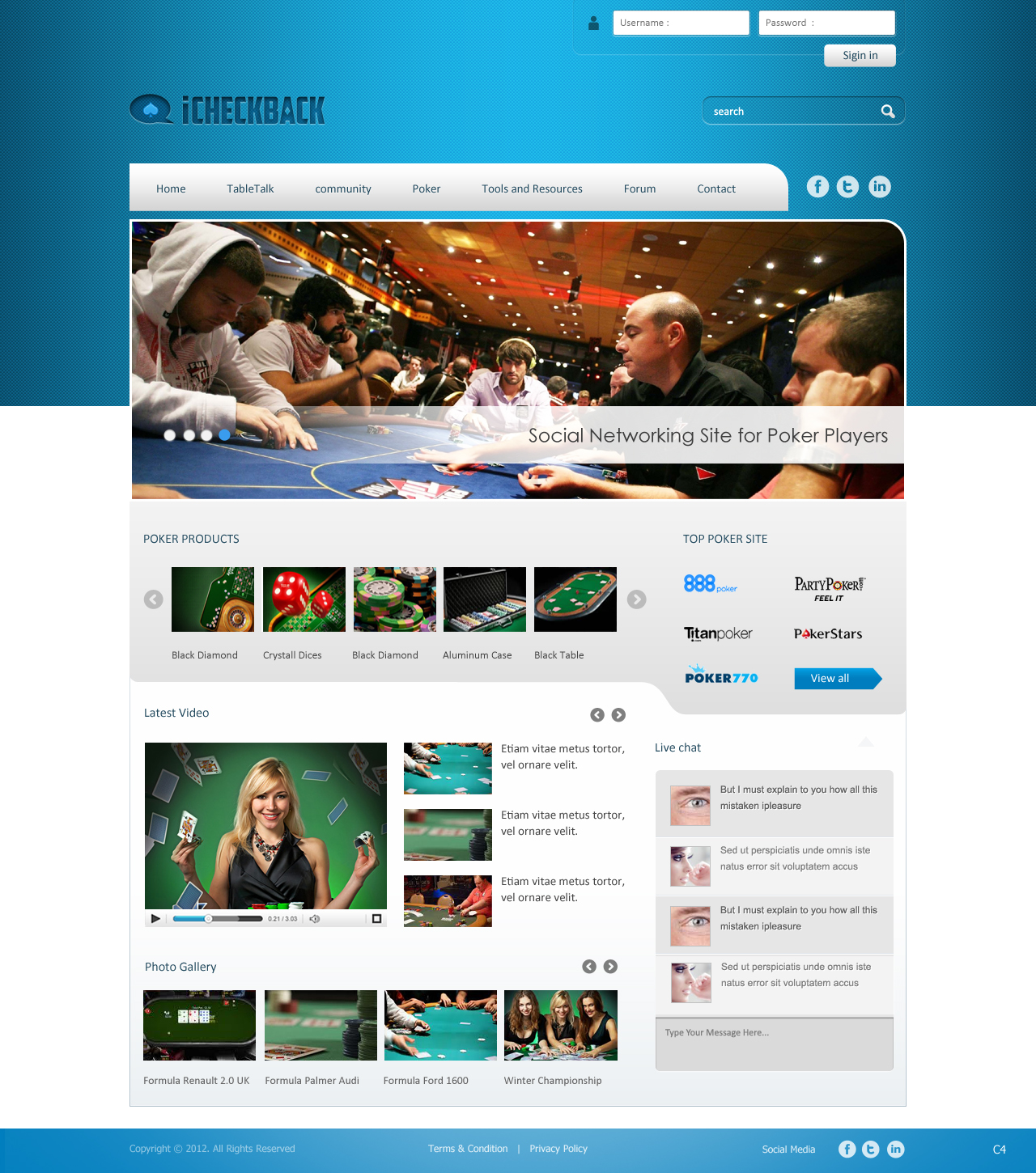 Wordpress Design by pb for ICHECKBACK | Design: #1332424