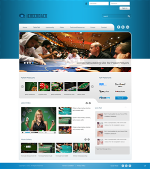 Wordpress Design by pb for ICHECKBACK | Design: #1332424