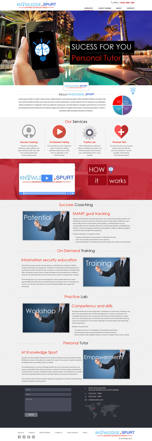 Web Design by saroshdurrani for this project | Design #4600205