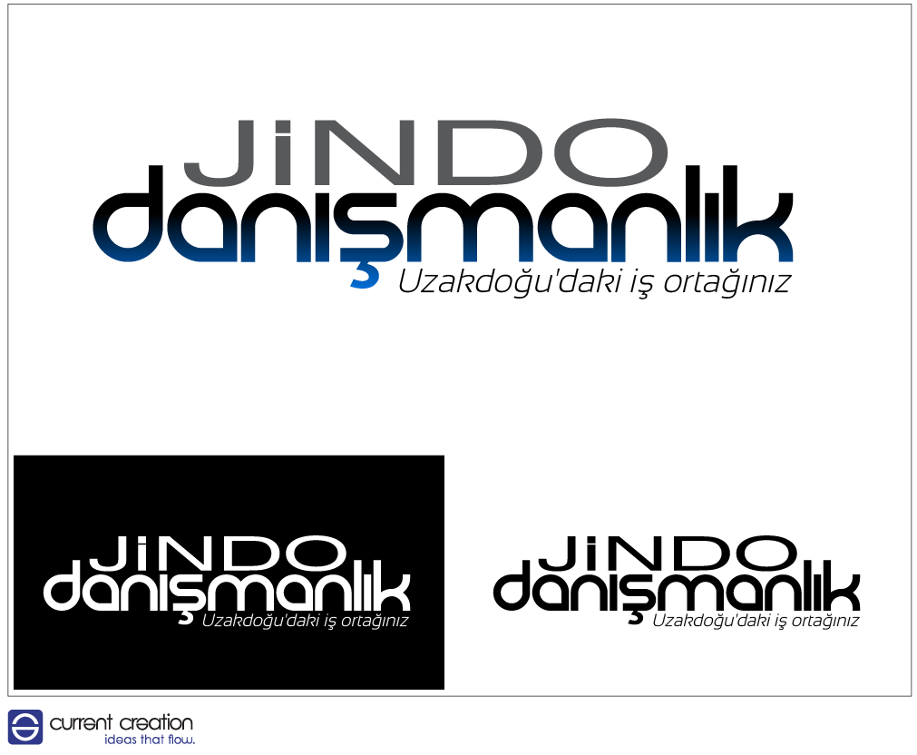 Logo Design by Current Creation for JINDO DANISMANLIK HIZMETLERI A.S. | Design #1323891