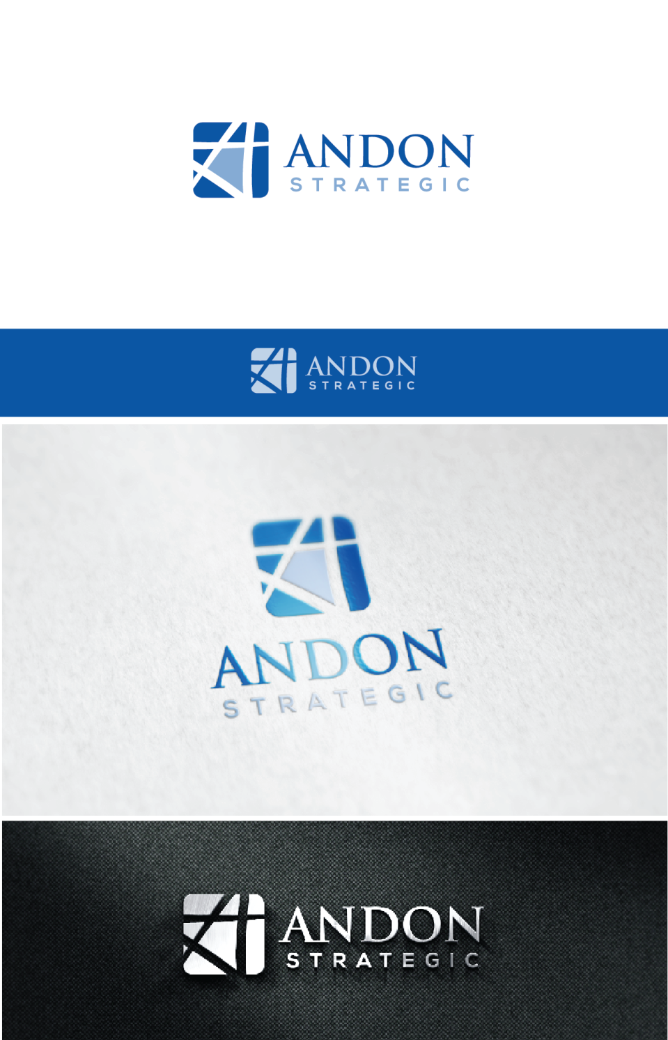 Logo Design by S22design for Andon Strategic, LLC | Design #4607987